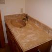 cultured marble vanity