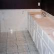 cultured marble vanity and wall