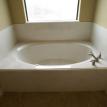 cultured marble oval bathtub