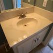 cultured marble vanity with elegance bowl